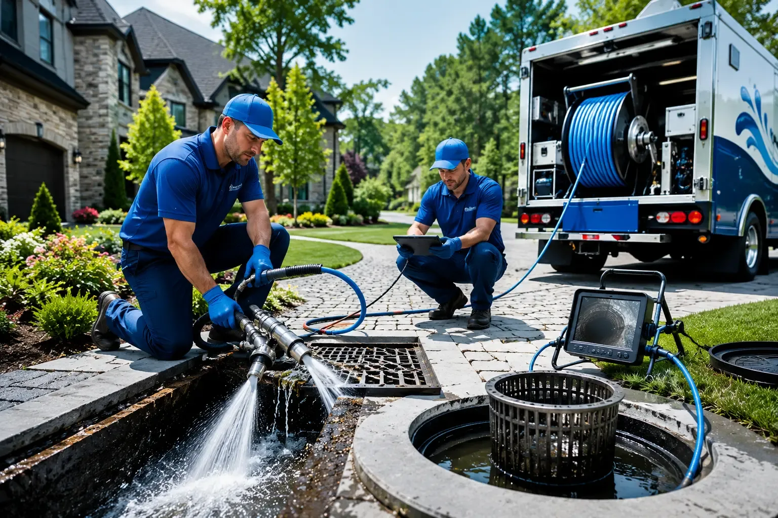 Local outdoor drain cleaning professionals in Farnsworth, TX
