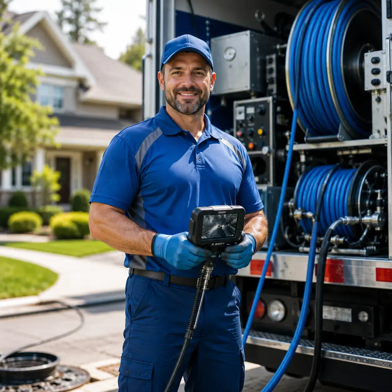 Local outdoor drain cleaning specialists in Farnsworth, TX